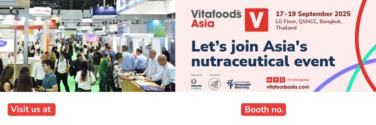 Grupo Xinrui na Vitafoods Asia 2025